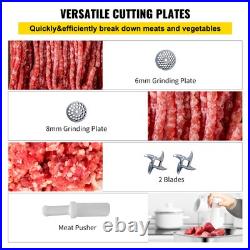 1.5HP Commercial Electric 550lbs/h Meat Grinder Heavy Duty Sausage Stuffer 1.5HP Commercial Electric 550lbs/h Meat Grinder Heavy Duty Sausage Stuffer