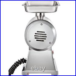 1.5HP Commercial Electric Meat Grinder Stainless Steel Commercial Sausage Stuffe