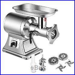 1.5HP Stainless Steel Meat Grinder Home Kitchen Commercial Grade 1100W 550LB/h