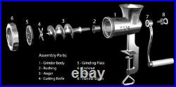 #10 Stainless Steel Meat Grinder Meat Grinding 61210