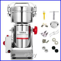 1000g Commercial Electric Coffee Grain Grinder Mill Machine Stainless Steel