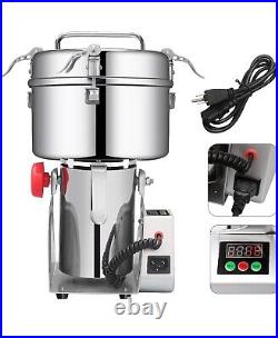 1000g Electric Corn Grain Mill Grinder 304 Stainless Steel Pulverizer Grinding