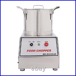 10L Stainless Steel Commercial Food Processor Vegetable Meat Chopper Grinder