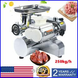 1100W Electric Meat Grinder Stainless Steel Food Sausage Stuffer Maker Machine