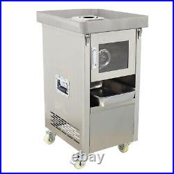 110V 2.2KW Commercial Meat Grinder Meat Mincer Large-sized Tray300kg/h 8mm Plate