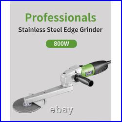 110V Angle Grinder Stainless Steel Corner Polisher Weld Grinding Polishing Tools