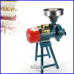 110V Electric Grinder Grinding Machine+Funnel Feed Mill Wheat Corn Crusher USA