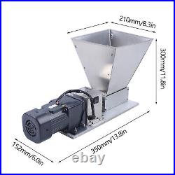 110V Electric Grinder Mill Grain Corn Wheat Feed/Flour Dry Wet Cereal Machine