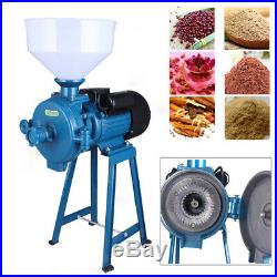 110V Electric Mill Grinder Machine For Corn Grain Coffee Dry Wheat Feed +Funnel
