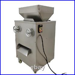 110V Stainless Steel Continuous Feeding and Discharging Grease Material Grinder