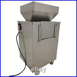 110V Stainless Steel Continuous Feeding and Discharging Grease Material Grinder