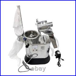 110V Stainless Steel Electric Hammer Mill Grain Grinder Machine Dry Plant