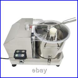 110V4.6LElectric Commercial Vegetable Meat Grinder, Stainless Steel Food Shredder 110V4.6LElectric Commercial Vegetable Meat Grinder, Stainless Steel Food Shredder