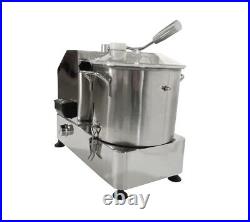 110V4.6LElectric Commercial Vegetable Meat Grinder, Stainless Steel Food Shredder