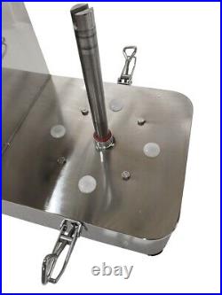 110V4.6LElectric Commercial Vegetable Meat Grinder, Stainless Steel Food Shredder 110V4.6LElectric Commercial Vegetable Meat Grinder, Stainless Steel Food Shredder