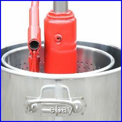 12L Fruit Press with Hydraulic Jack Fruit Crusher Fruit Grinder Stainless Steel