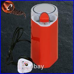 150W Red Electric Coffee Grinder Machine Mixer Crusher Bean/Dry Spice Blender