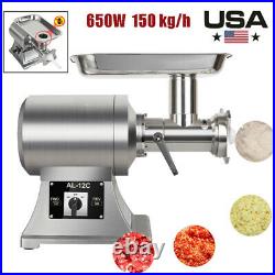 150kg/h 650W Commercial Electric Meat Grinder Meat MincerSausage Filling Machine