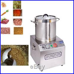 17L Stainless Steel Electric Commercial Food Processor Chopper Grinder Dicer 110