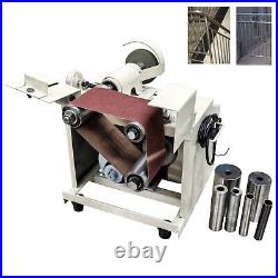 19-76mm Electric Stainless Steel Beveling Machine Sand Belt Rough Grinder 220V