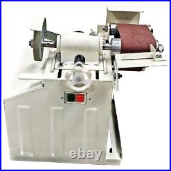 19-76mm Electric Stainless Steel Beveling Machine Sand Belt Rough Grinder 220V