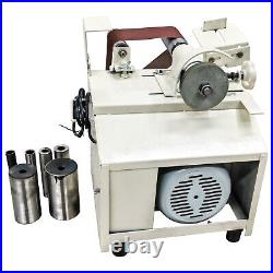 19-76mm Electric Stainless Steel Beveling Machine Sand Belt Rough Grinder 220V