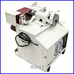 19-76mm Electric Stainless Steel Beveling Machine Sand Belt Rough Grinder 220V