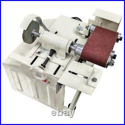 19-76mm Electric Stainless Steel Beveling Machine Sand Belt Rough Grinder 220V