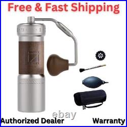 1Zpresso K-Ultra Manual Coffee Grinder Silver with Assembly Constituency Grind