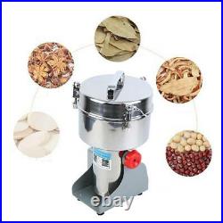 2000g Electric Herb Grain Grinder Cereal Powder Flour Mill Grinding Machine