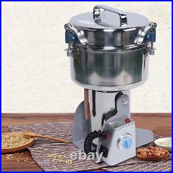 2000g Electric Herb Grinder Coffee Beans Corn Grain Flour Milling Machine