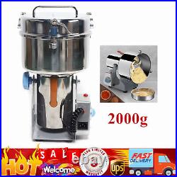 2000g Electric Herb Grinder Spice Grain Crusher Pulverizer Machine 32000 rpm