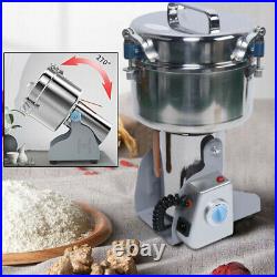 2000g High Speed Electric Herb Grain Grinder Cereal Mill Flour Powder Machine