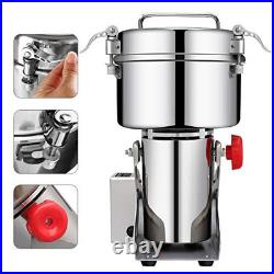 2000gram Electric Grain Grinder Stainless Steel Pulverizer Grinding Machine C