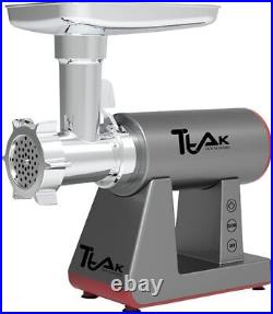 2000w Max Watt 2 Blades Plates Electric Meat Metallic Grinder & Sausage Stuffer