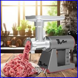 2000w Max Watt 2 Blades Plates Electric Meat Metallic Grinder & Sausage Stuffer