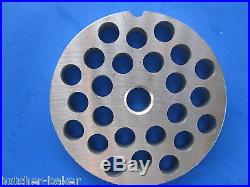 #22 8 pc COMBO Meat Grinder Grinding plate disc knife & Sausage stuffer tube