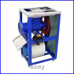 220V Commercial Meat Bone Crusher Feed Processer Stainless Steel with Casters