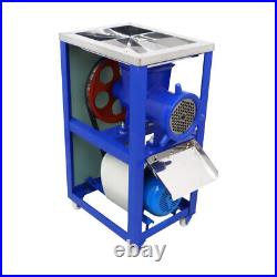 220V Commercial Meat Bone Crusher Feed Processer Stainless Steel with Casters