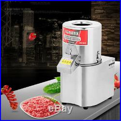 220V Electric Meat Chopper Grinder Commercial Food Processor Machine Mixer NEW