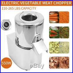 220V Electric Meat Grinder Food Veg Fruit Processor Blender Chopper Mincer 550W