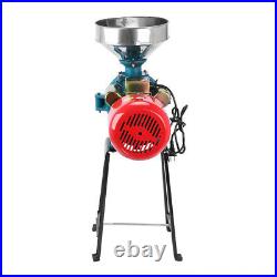 220V Wet&Dry Electric Grinder Feed Flour Mill Cereal Corn Grain Wheat Powder