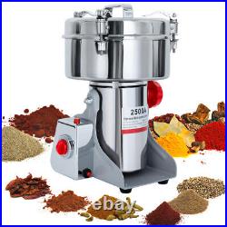2500G Electric Coffee Grinder Grain Mill Stainless Steel Big Hopper Kitchen