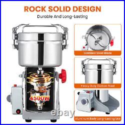 2500g/1000g Commercial Spice Grinder Electric Grain Mill Grinder High Speed