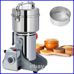 2500g/1000g Commercial Spice Grinder Electric Grain Mill Grinder High Speed