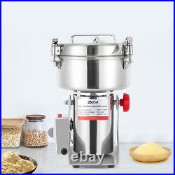 2500g Electric Commercial Grinder Grain Mill Grinding Machine 32000RPM 4500W