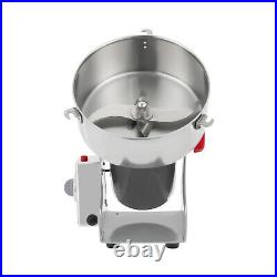 2500g Electric Commercial Grinder Grain Mill Grinding Machine 32000RPM 4500W