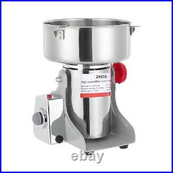 2500g Electric Commercial Grinder Grain Mill Grinding Machine 32000RPM 4500W