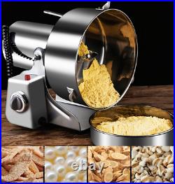 2500g High-speed Stainless Steel Grinder 4500w Swing Mill Universal Mill