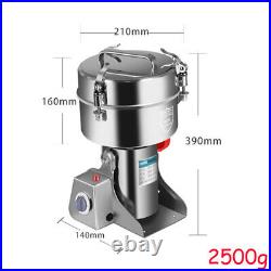 2500g Kitchen 110V Electric Grain Coffee Bean Nuts Mill Grinding Grinder Machine
